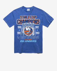 NEW YORK ISLANDERS VINTAGE STANLEY LOCKER VINTAGE '47 TUBULAR TEE DT CALI BLUE