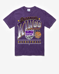 SACRAMENTO KINGS LOCKER '47 TUBULAR TEE DT PURPLE