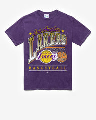 LOS ANGELES LAKERS LOCKER '47 TUBULAR TEE DT PURPLE