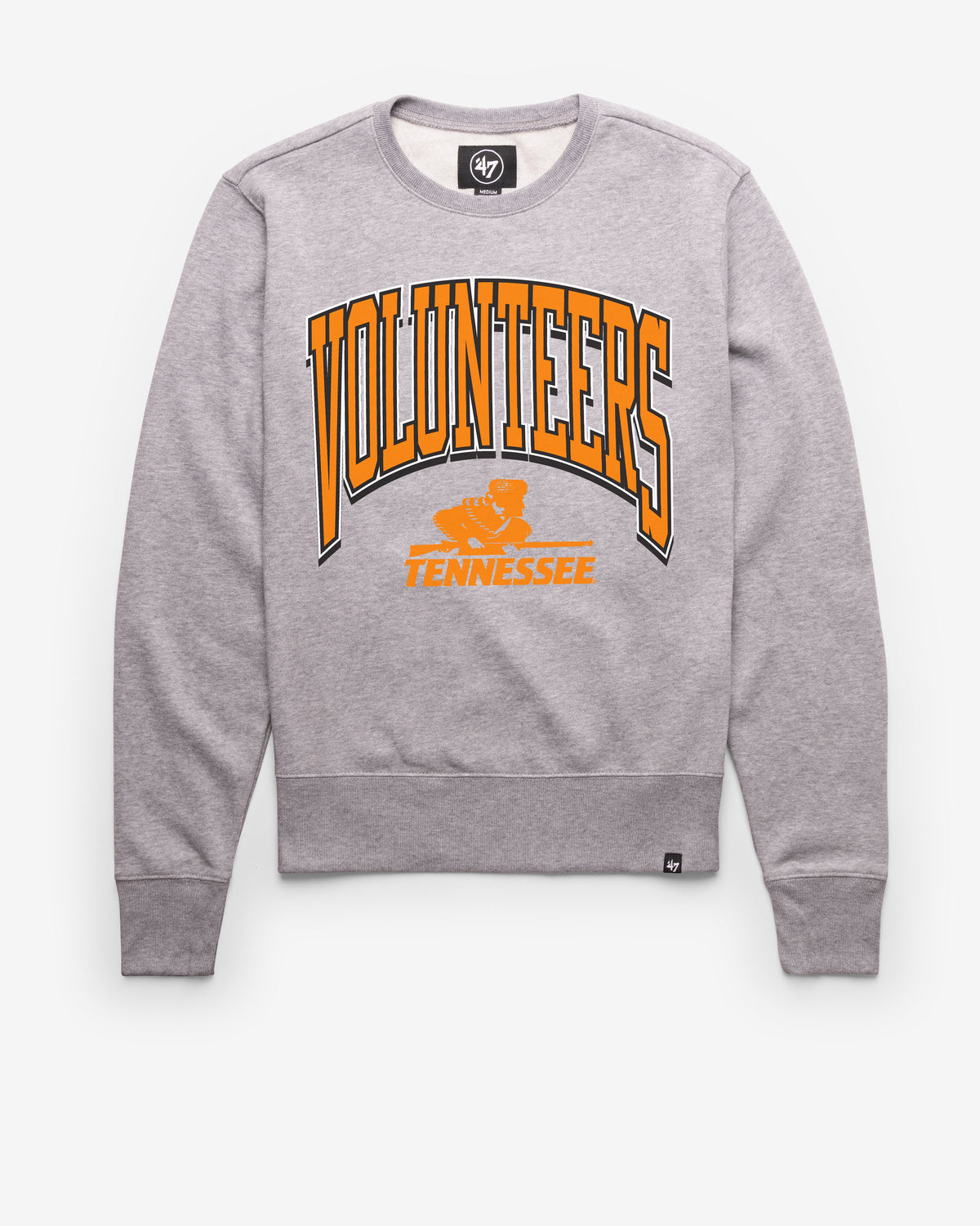 TENNESSEE VOLUNTEERS VINTAGE WALK TALL '47 HEADLINE CREW SLATE GREY