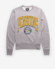 PITTSBURGH PENGUINS VINTAGE WALK TALL '47 HEADLINE CREW SLATE GREY