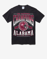 ALABAMA CRIMSON TIDE H-CHAMPS LOCKER VINTAGE '47 TUBULAR TEE DT BLACK