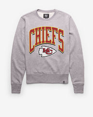 KANSAS CITY CHIEFS WALK TALL '47 HEADLINE CREW SLATE GREY
