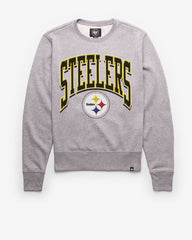 PITTSBURGH STEELERS WALK TALL '47 HEADLINE CREW SLATE GREY