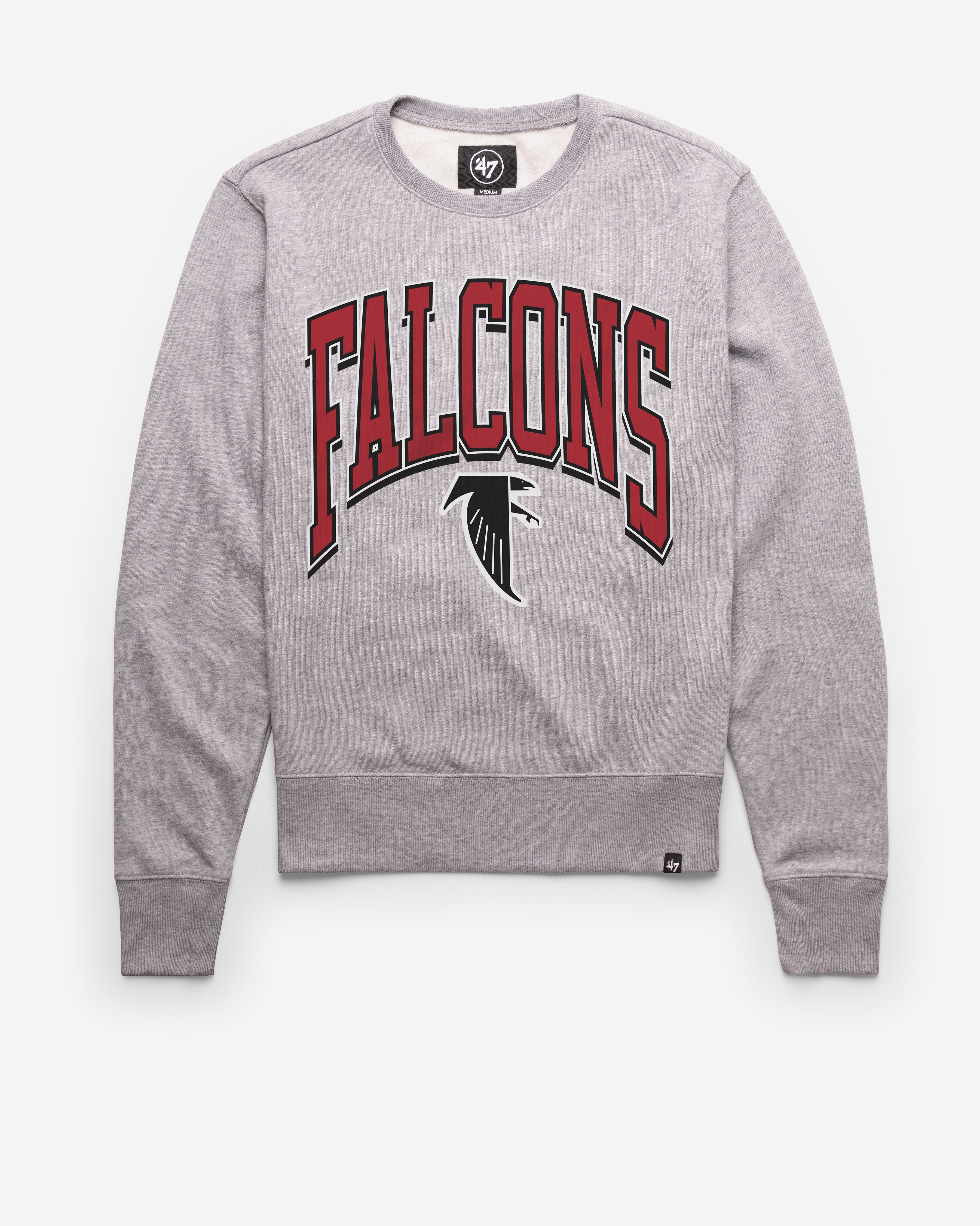 ATLANTA FALCONS HISTORIC WALK TALL '47 HEADLINE CREW SLATE GREY
