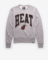 MIAMI HEAT WALK TALL '47 HEADLINE CREW SLATE GREY