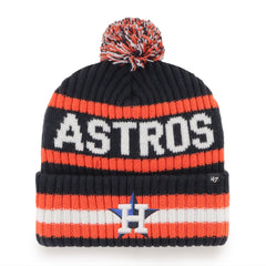HOUSTON ASTROS BERING 47 CUFF KNIT NAVY