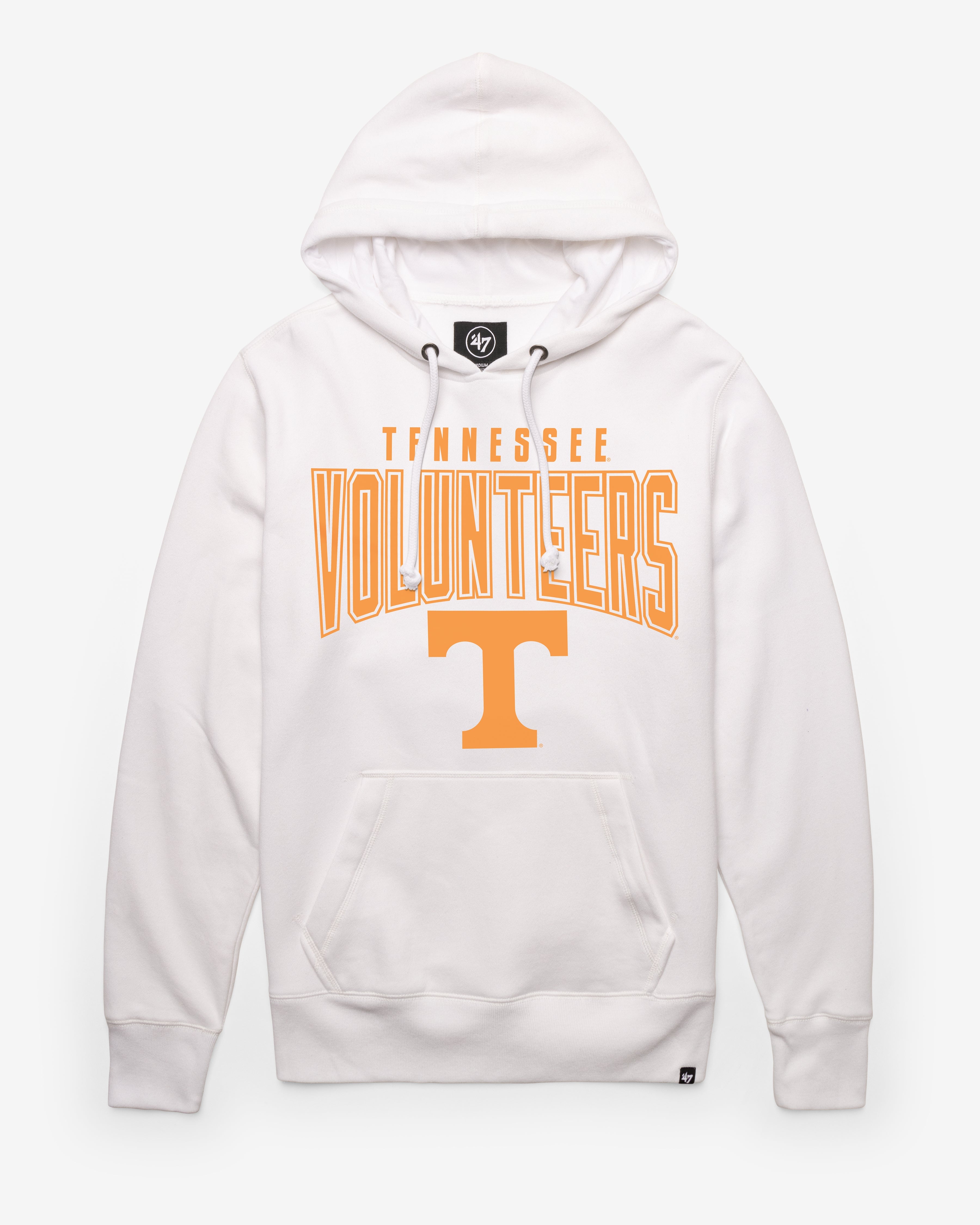 TENNESSEE VOLUNTEERS TEAM ELEMENTS ARCH '47 HEADLINE HOOD WHITE WASH