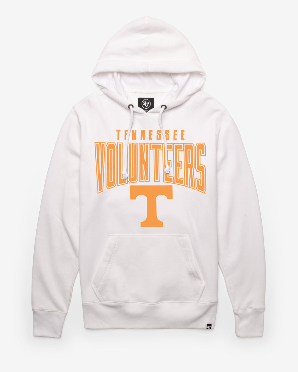 TENNESSEE VOLUNTEERS TEAM ELEMENTS ARCH '47 HEADLINE HOOD WHITE WASH