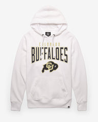 COLORADO BUFFALOES TEAM ELEMENTS ARCH '47 HEADLINE HOOD WHITE WASH