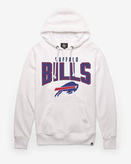 BUFFALO BILLS TEAM ELEMENTS '47 ARCH HEADLINE HOOD WHITE WASH
