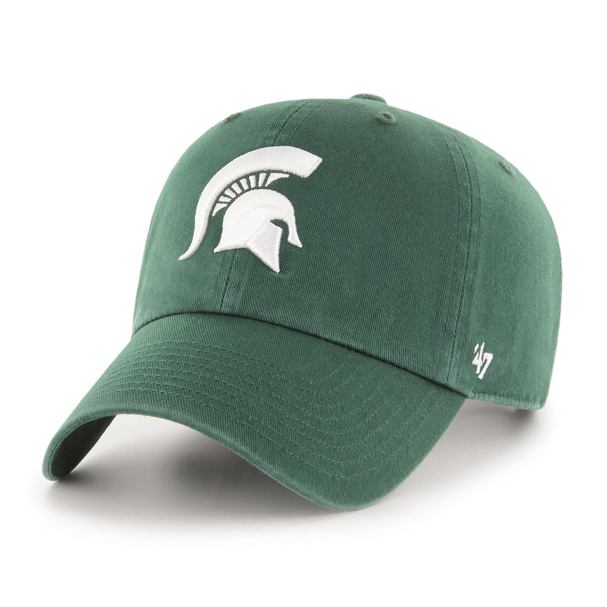 MICHIGAN STATE SPARTANS '47 CLEAN UP DARK GREEN