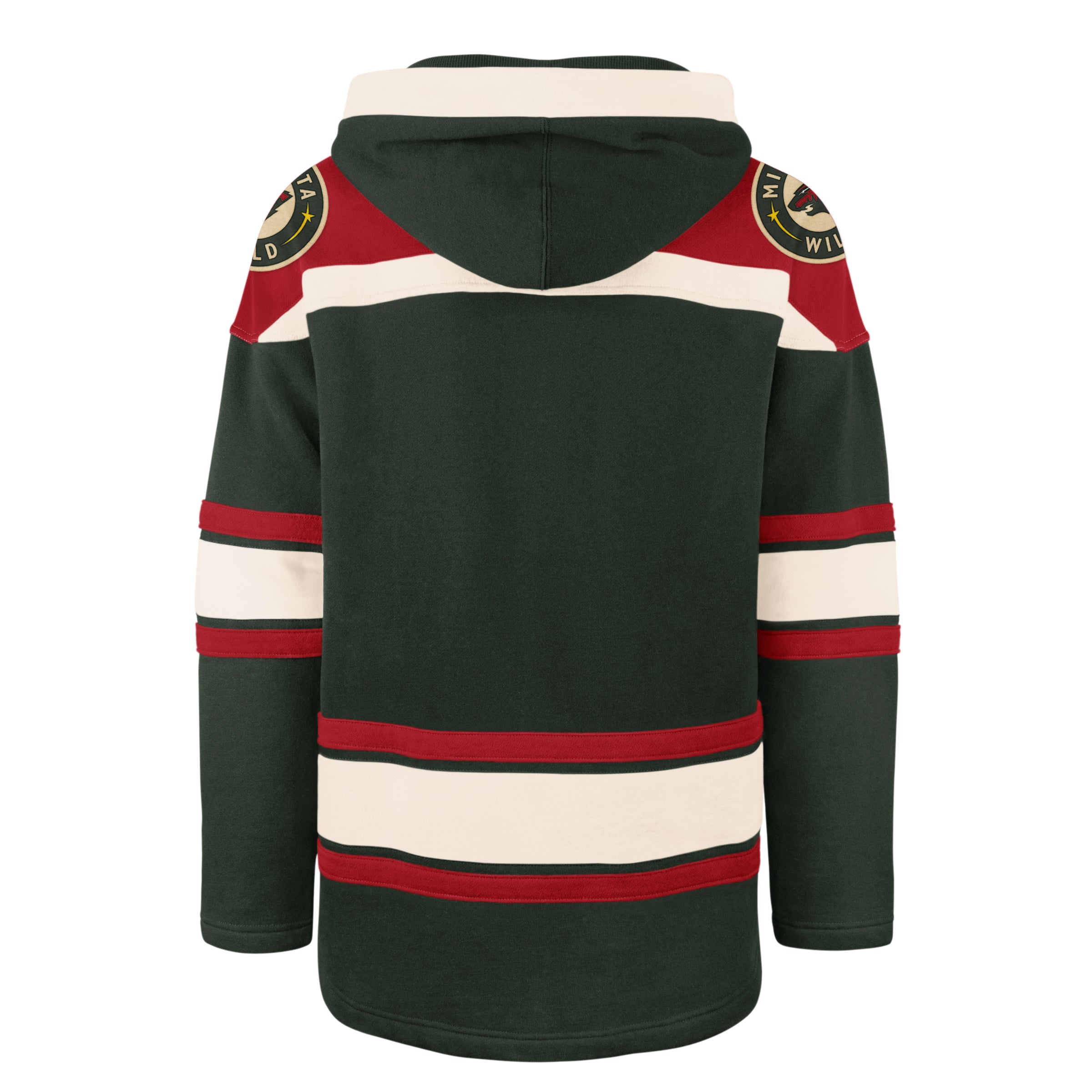 MINNESOTA WILD SUPERIOR '47 LACER HOOD DARK GREEN