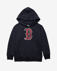 BOSTON RED SOX DISTRESSED IMPRINT '47 HEADLNE HOOD KIDS FALL NAVY