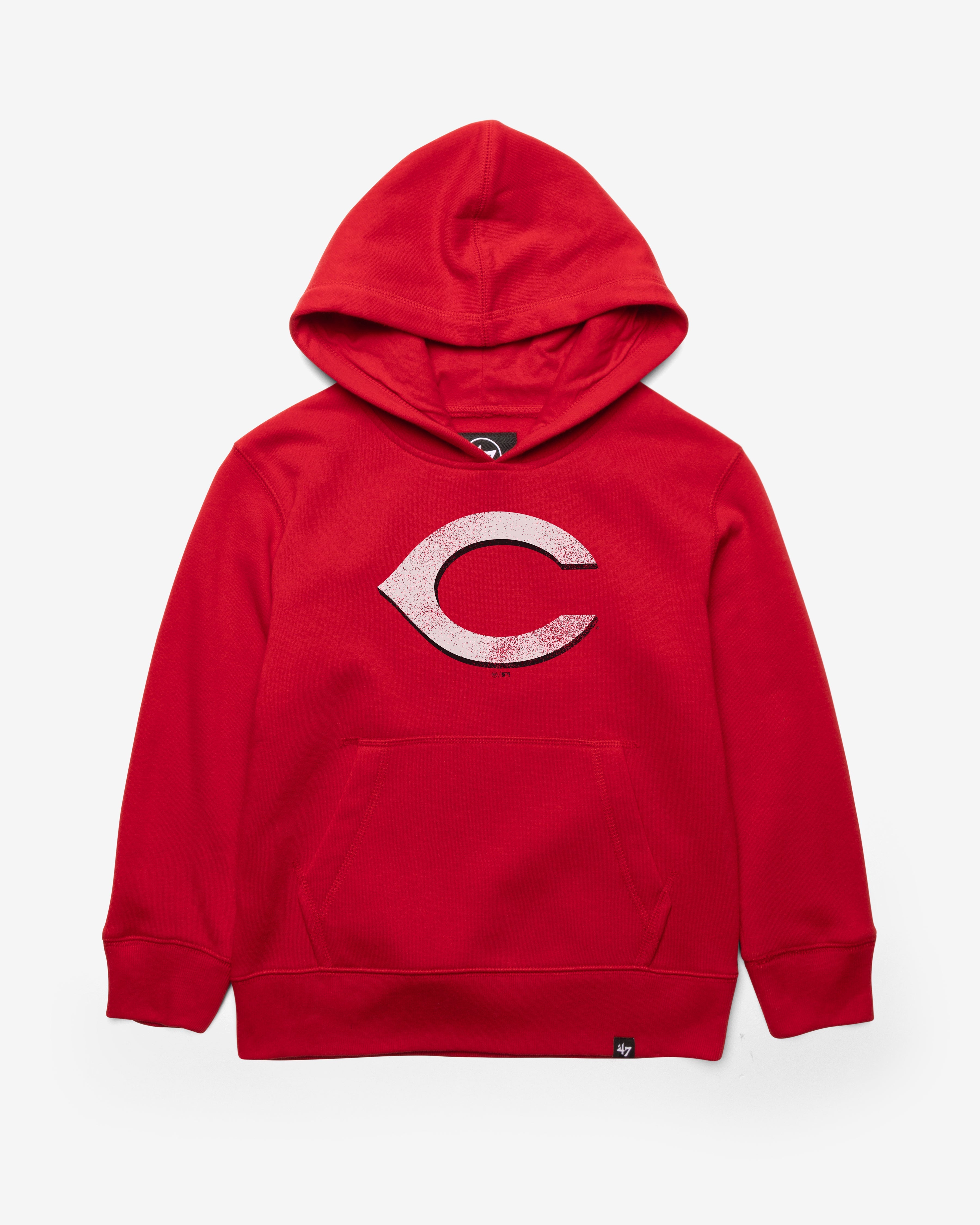 CINCINNATI REDS DISTRESSED IMPRINT '47 HEADLNE HOOD KIDS RED