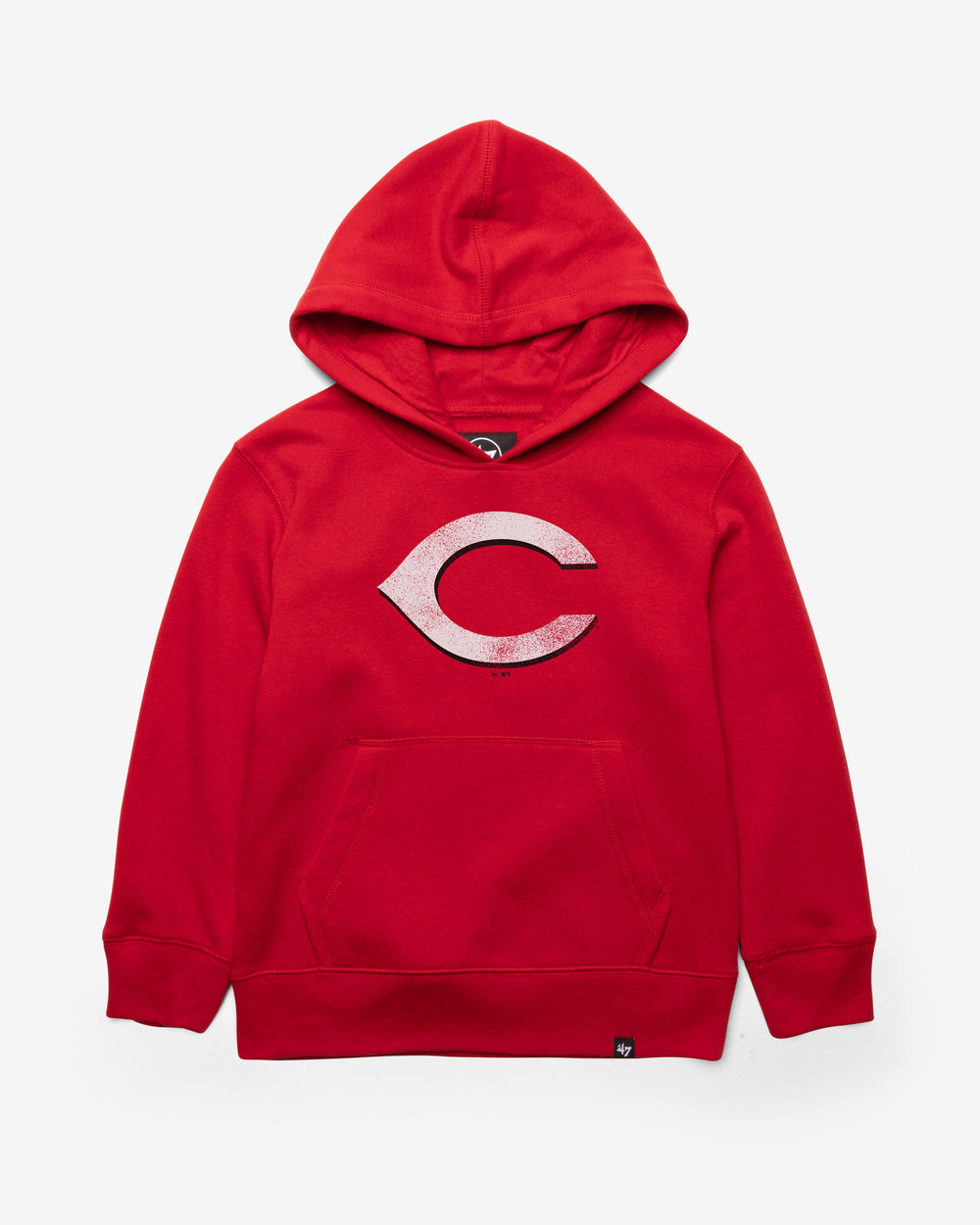 CINCINNATI REDS DISTRESSED IMPRINT '47 HEADLNE HOOD KIDS RED