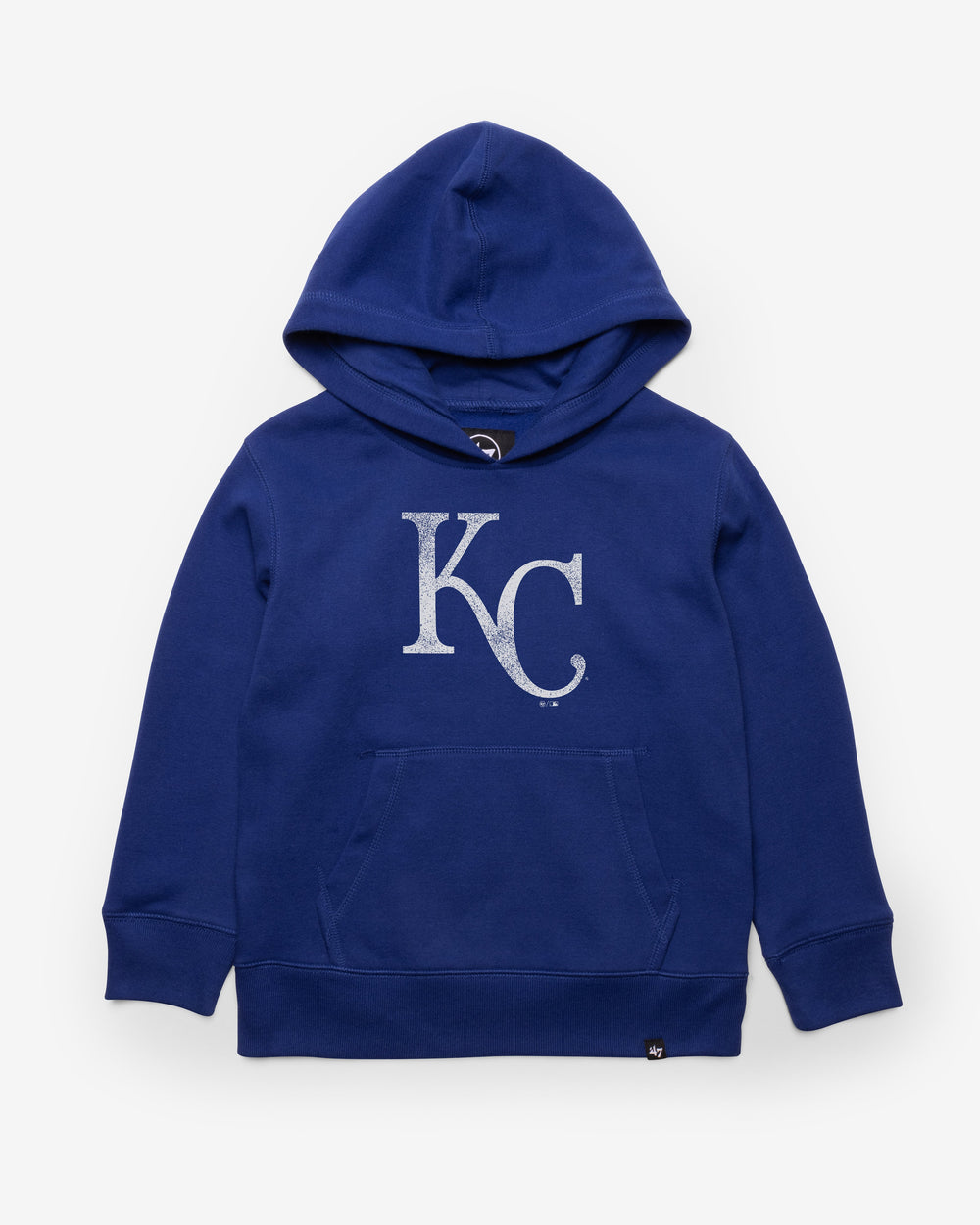 KANSAS CITY ROYALS DISTRESSED IMPRINT '47 HEADLINE HOOD KIDS ROYAL