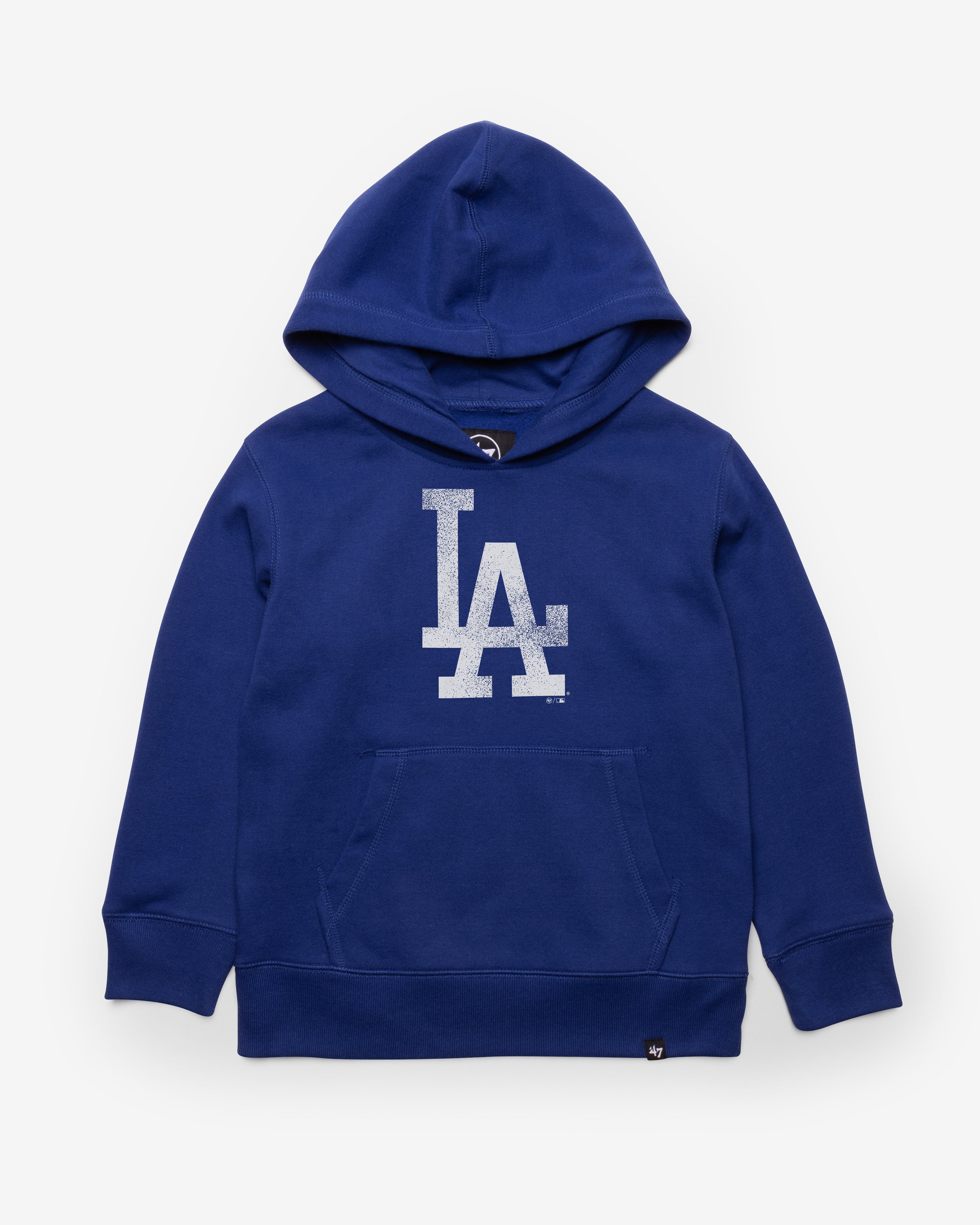 LOS ANGELES DODGERS DISTRESSED IMPRINT '47 HEADLINE HOOD KIDS ROYAL