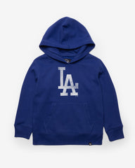 LOS ANGELES DODGERS DISTRESSED IMPRINT '47 HEADLINE HOOD KIDS ROYAL