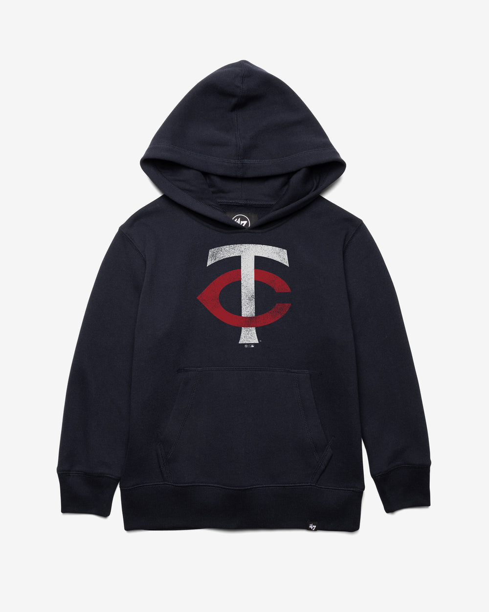 MINNESOTA TWINS DISTRESSED IMPRINT '47 HEADLNE HOOD KIDS FALL NAVY