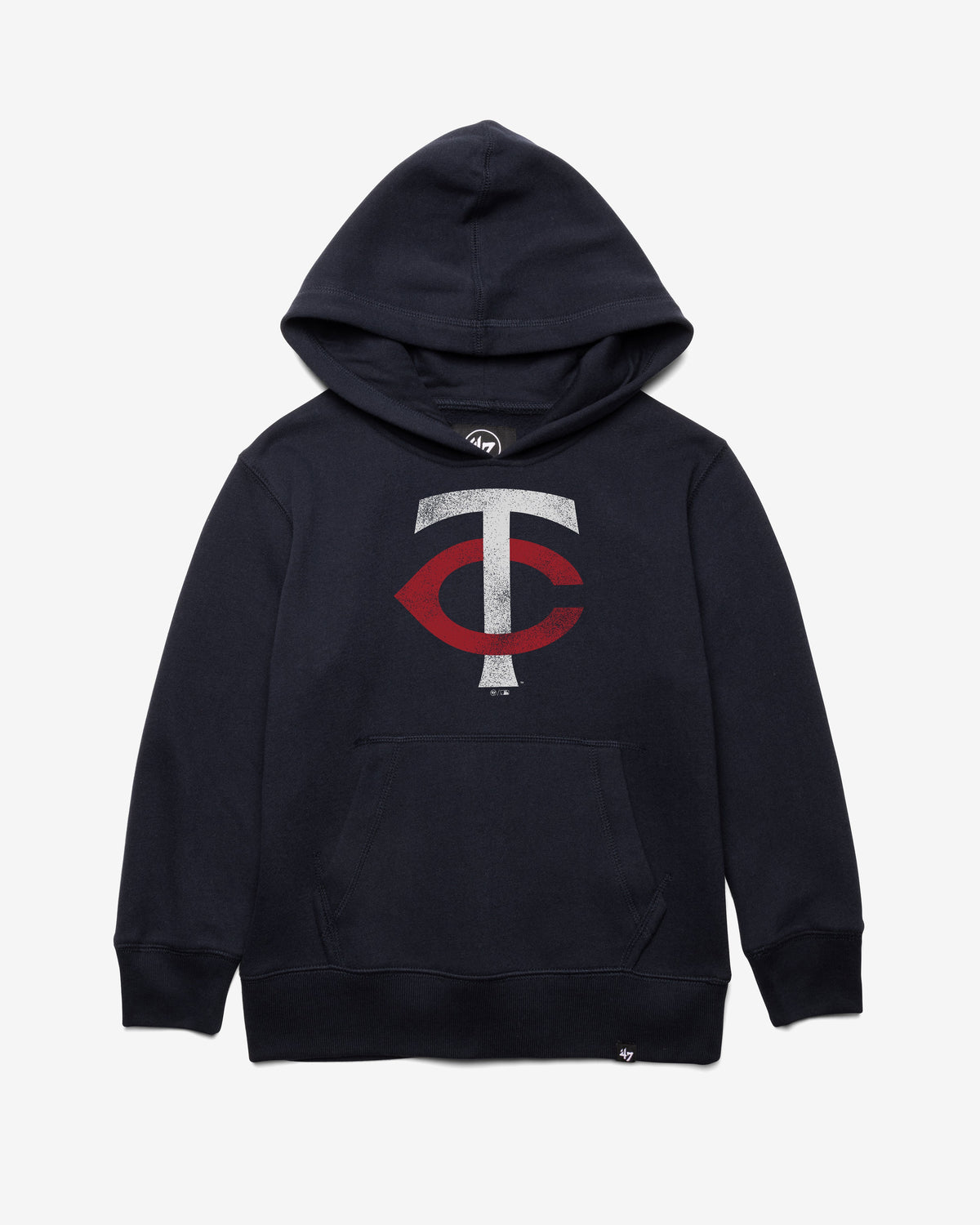 MINNESOTA TWINS DISTRESSED IMPRINT '47 HEADLNE HOOD KIDS FALL NAVY
