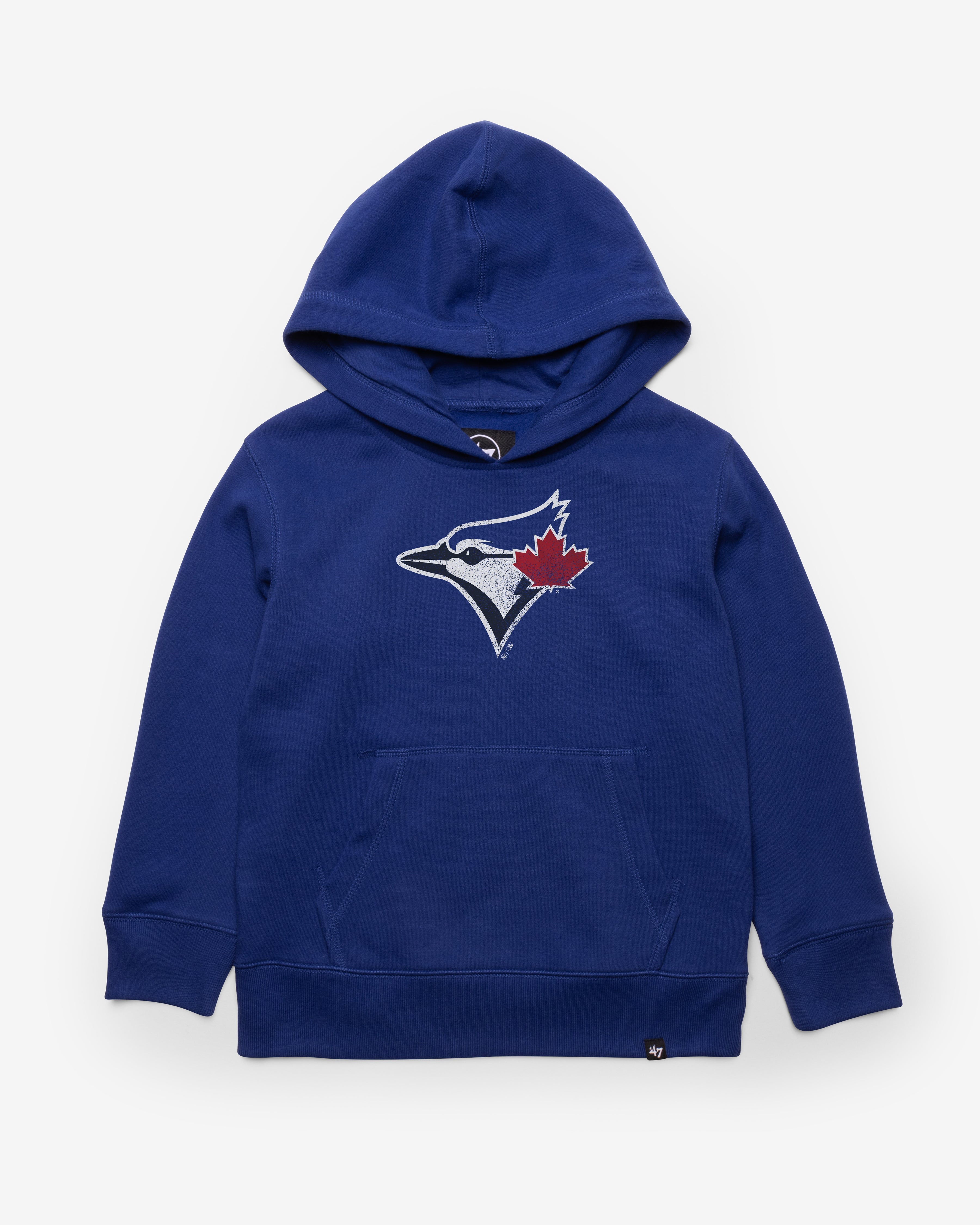 TORONTO BLUE JAYS DISTRESSED IMPRINT '47 HEADLINE HOOD KIDS ROYAL