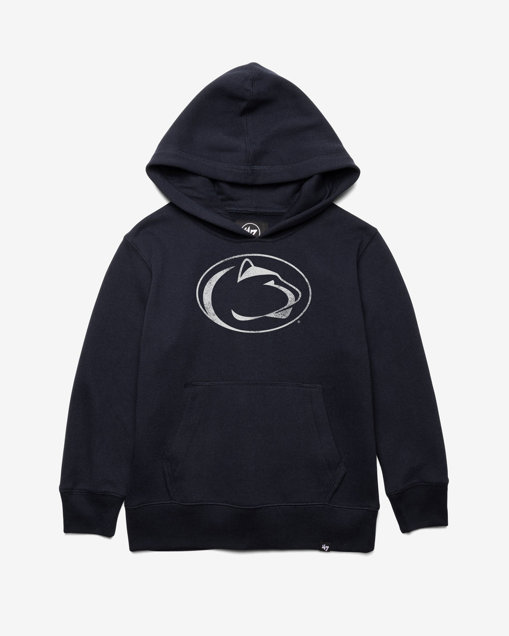 PENN STATE NITTANY LIONS DISTRESSED IMPRINT '47 HEADLINE HOOD KIDS FALL NAVY
