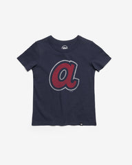 ATLANTA BRAVES PREMIER '47 FRANKLIN TEE KIDS ATLAS BLUE