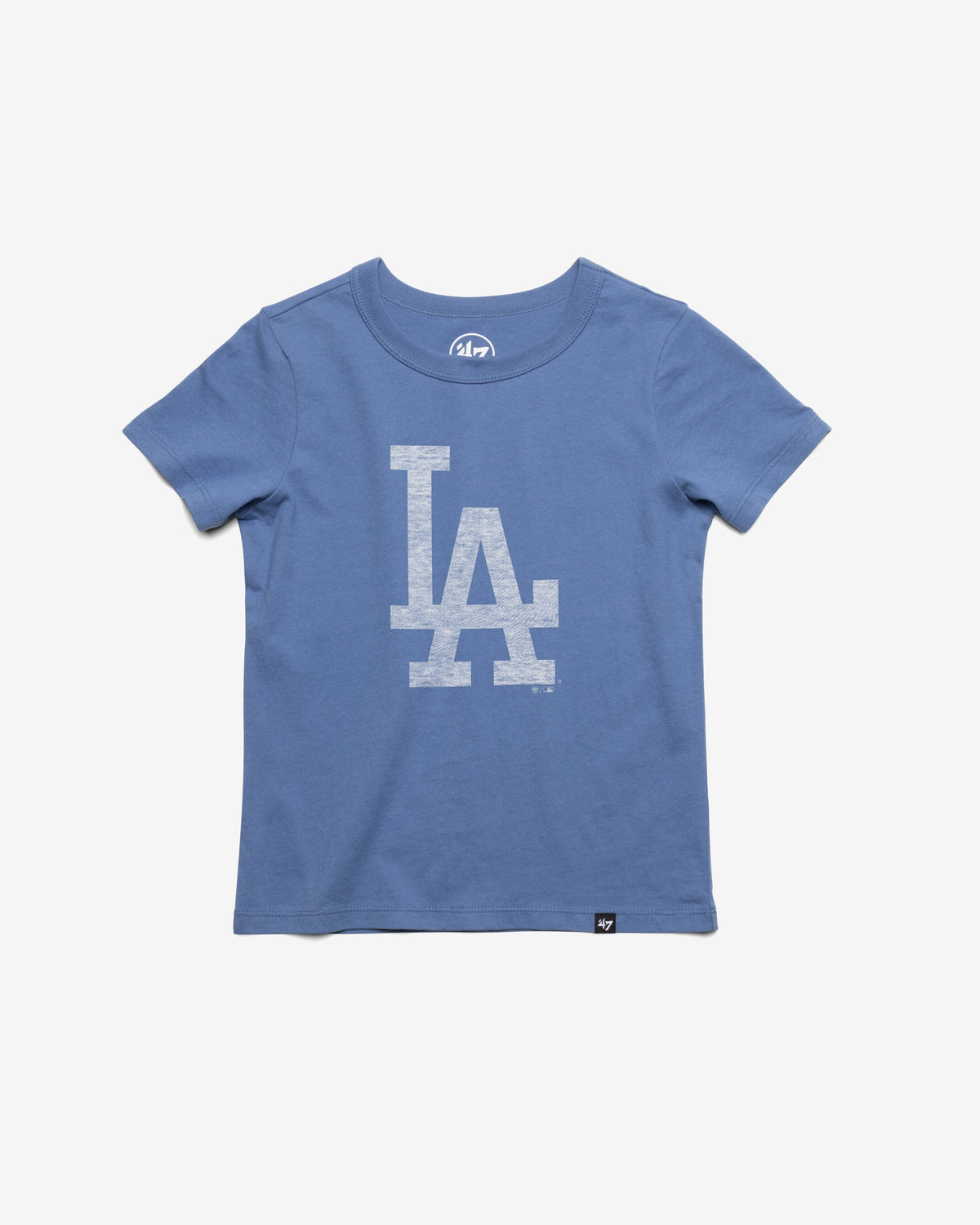 LOS ANGELES DODGERS PREMIER '47 FRANKLIN TEE KIDS CADET BLUE