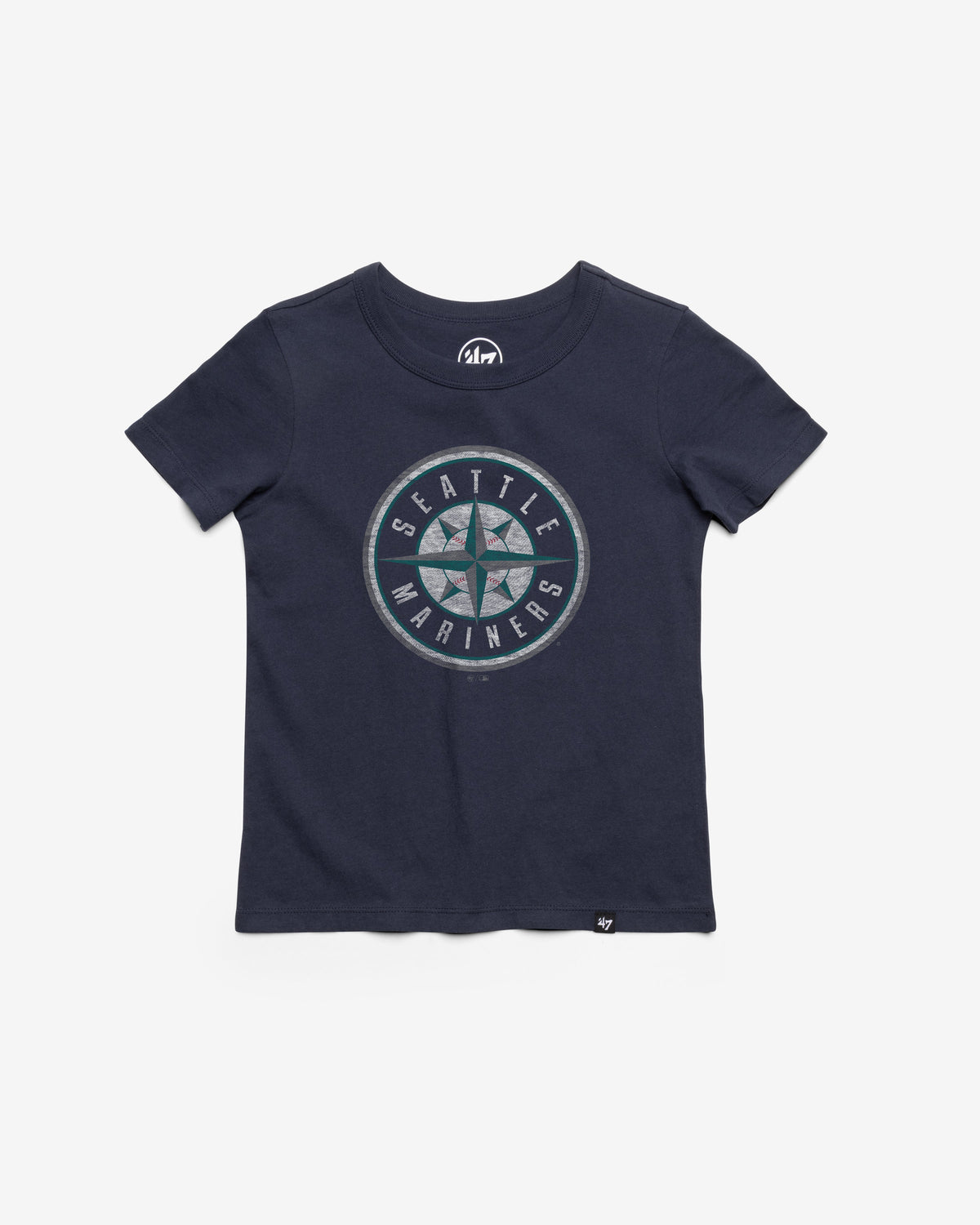 SEATTLE MARINERS PREMIER '47 FRANKLIN TEE KIDS ATLAS BLUE