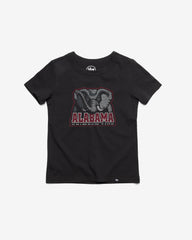 ALABAMA CRIMSON TIDE PREMIER '47 FRANKLIN TEE KIDS FLINT BLACK