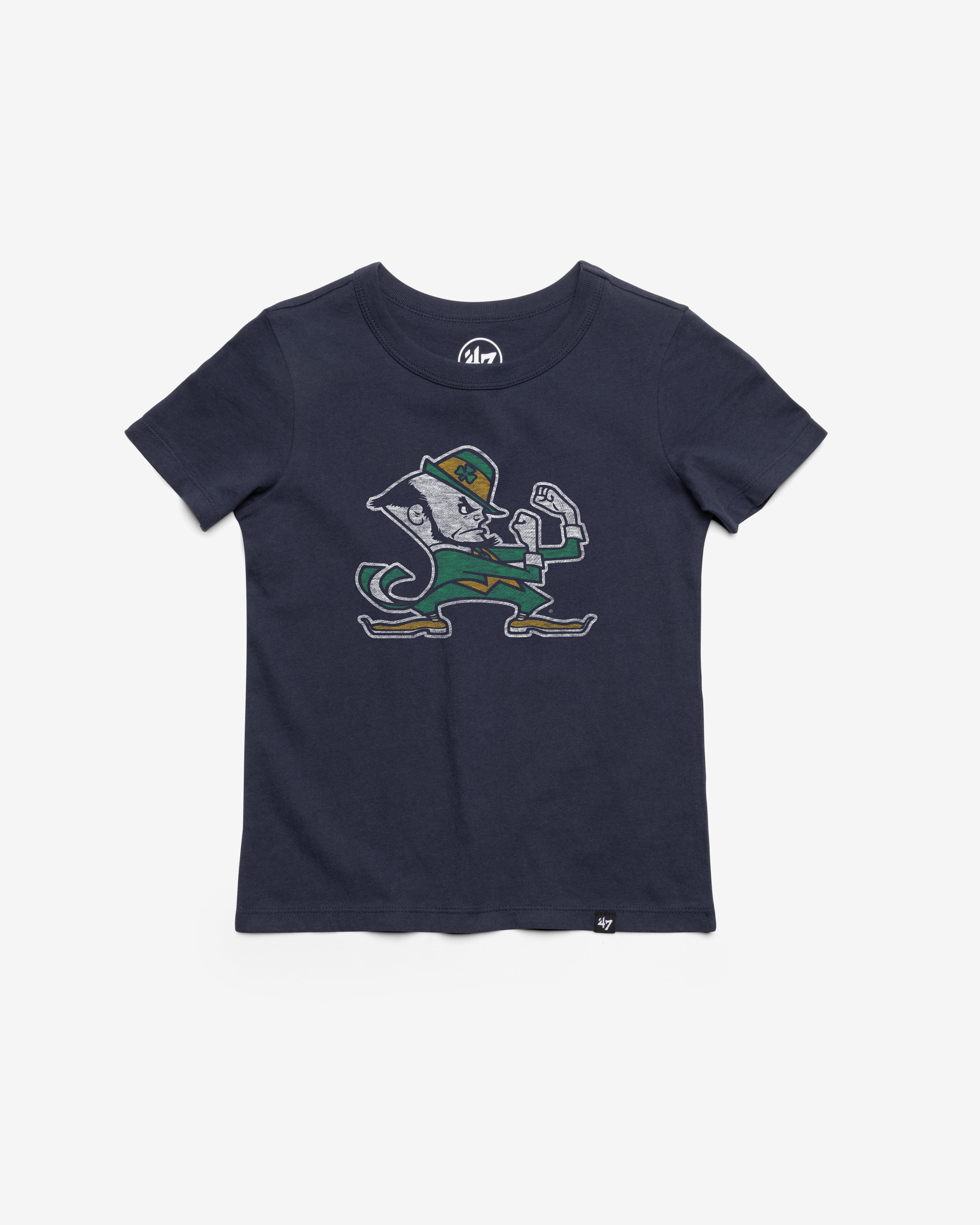 NOTRE DAME FIGHTING IRISH PREMIER '47 FRANKLIN TEE KIDS ATLAS BLUE