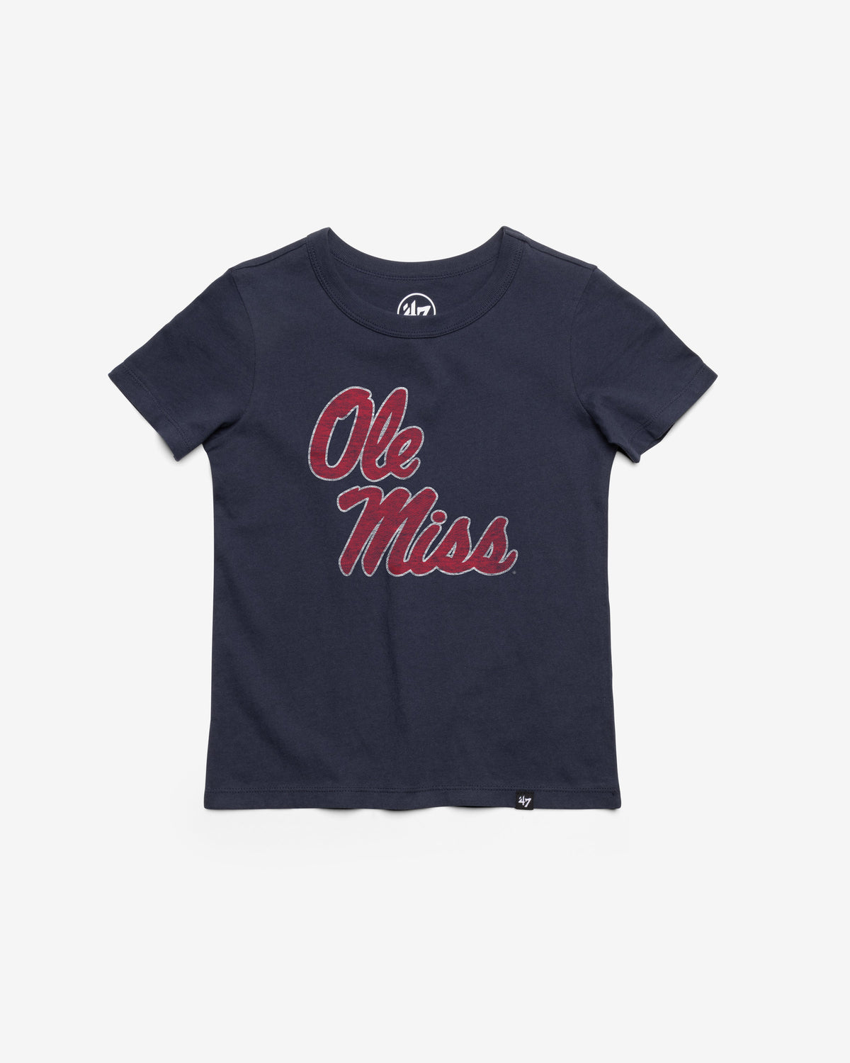 MISSISSIPPI REBELS PREMIER '47 FRANKLIN TEE KIDS ATLAS BLUE