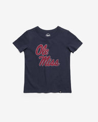 MISSISSIPPI REBELS PREMIER '47 FRANKLIN TEE KIDS ATLAS BLUE
