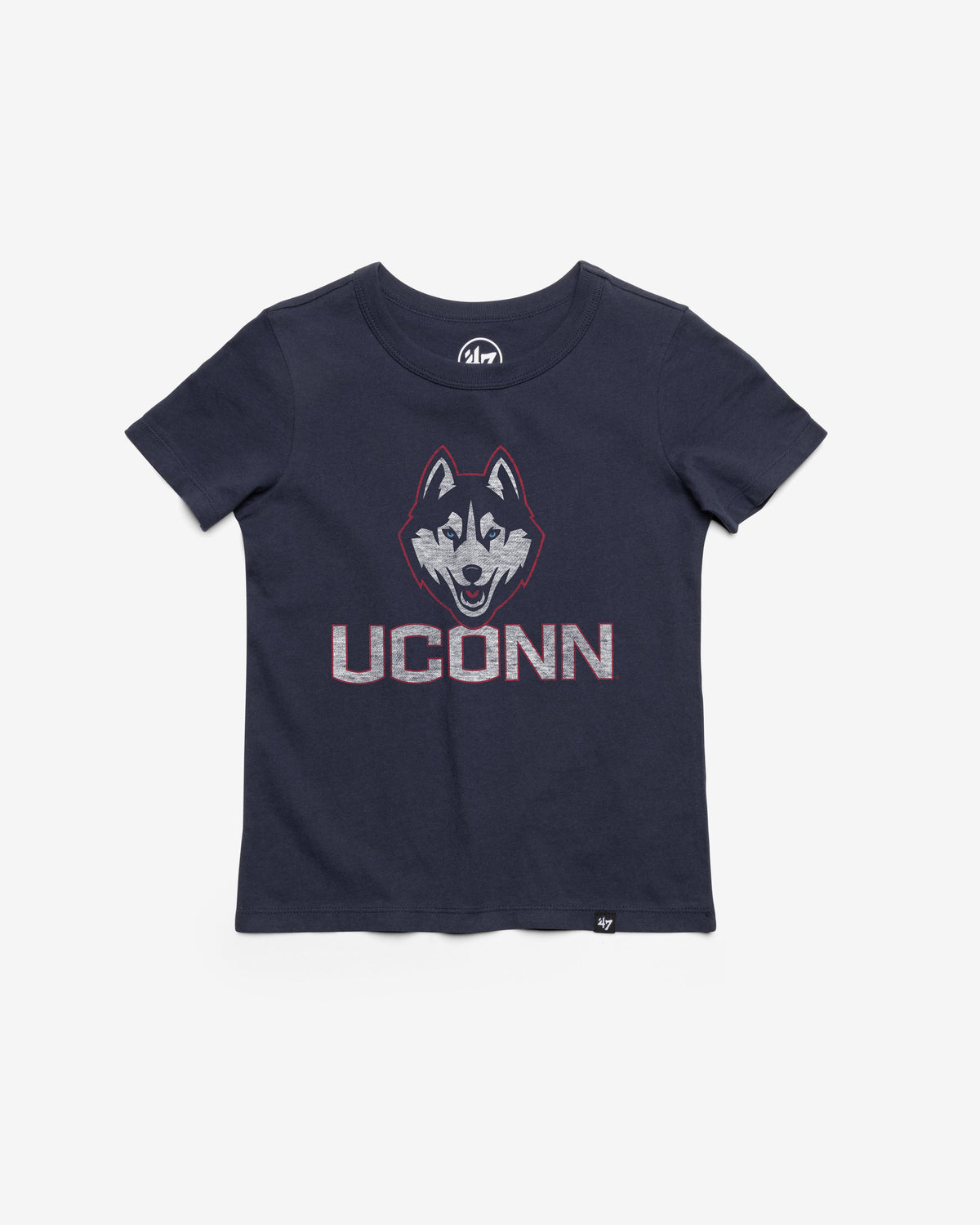 CONNECTICUT HUSKIES UCONN PREMIER '47 FRANKLIN TEE KIDS ATLAS BLUE