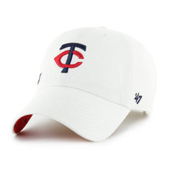 MINNESOTA TWINS CONFETTI ICON '47 CLEAN UP WOMENS WHITE