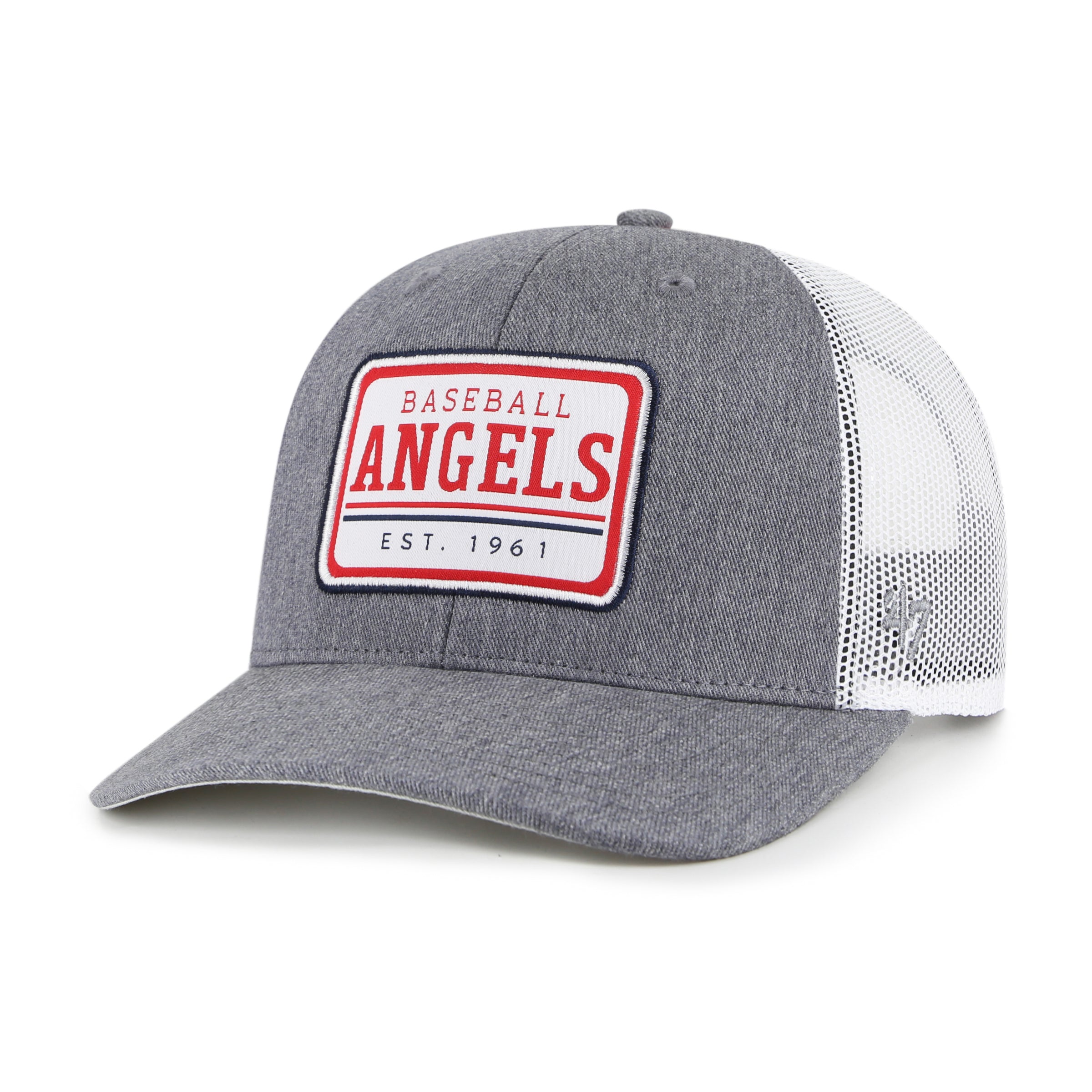 LOS ANGELES ANGELS ELLINGTON '47 TRUCKER CHARCOAL