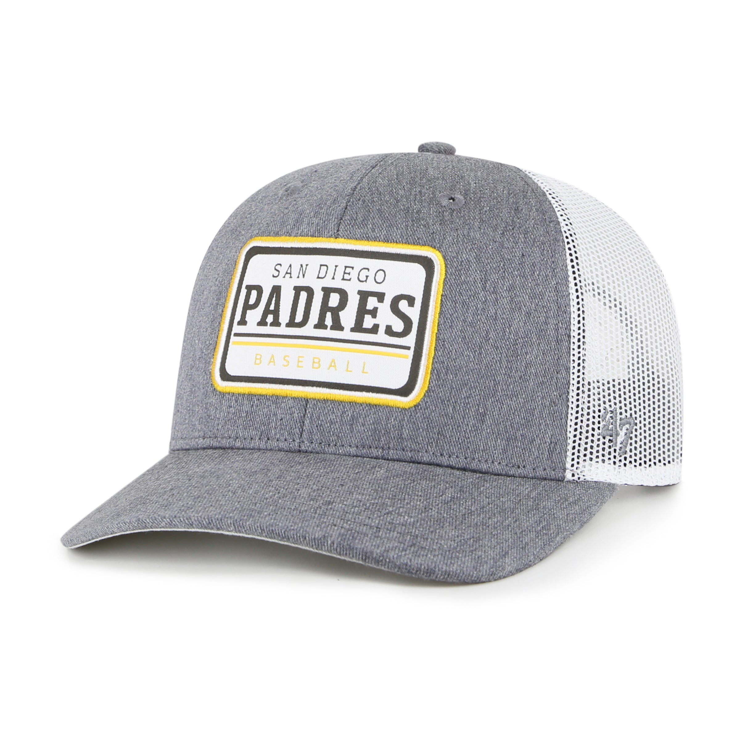 SAN DIEGO PADRES ELLINGTON '47 TRUCKER CHARCOAL