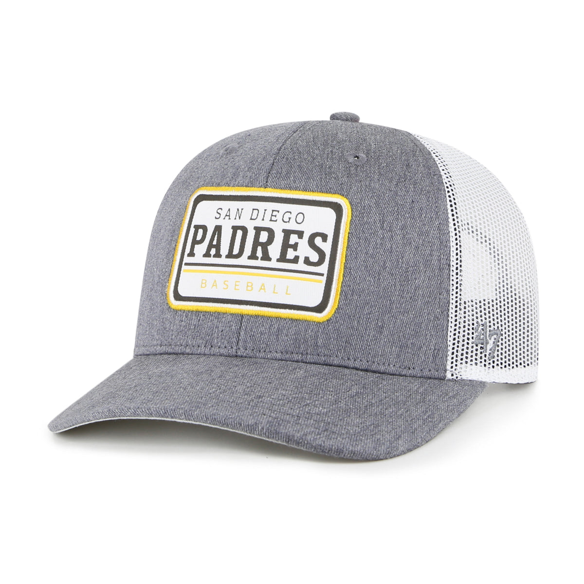 SAN DIEGO PADRES ELLINGTON '47 TRUCKER CHARCOAL