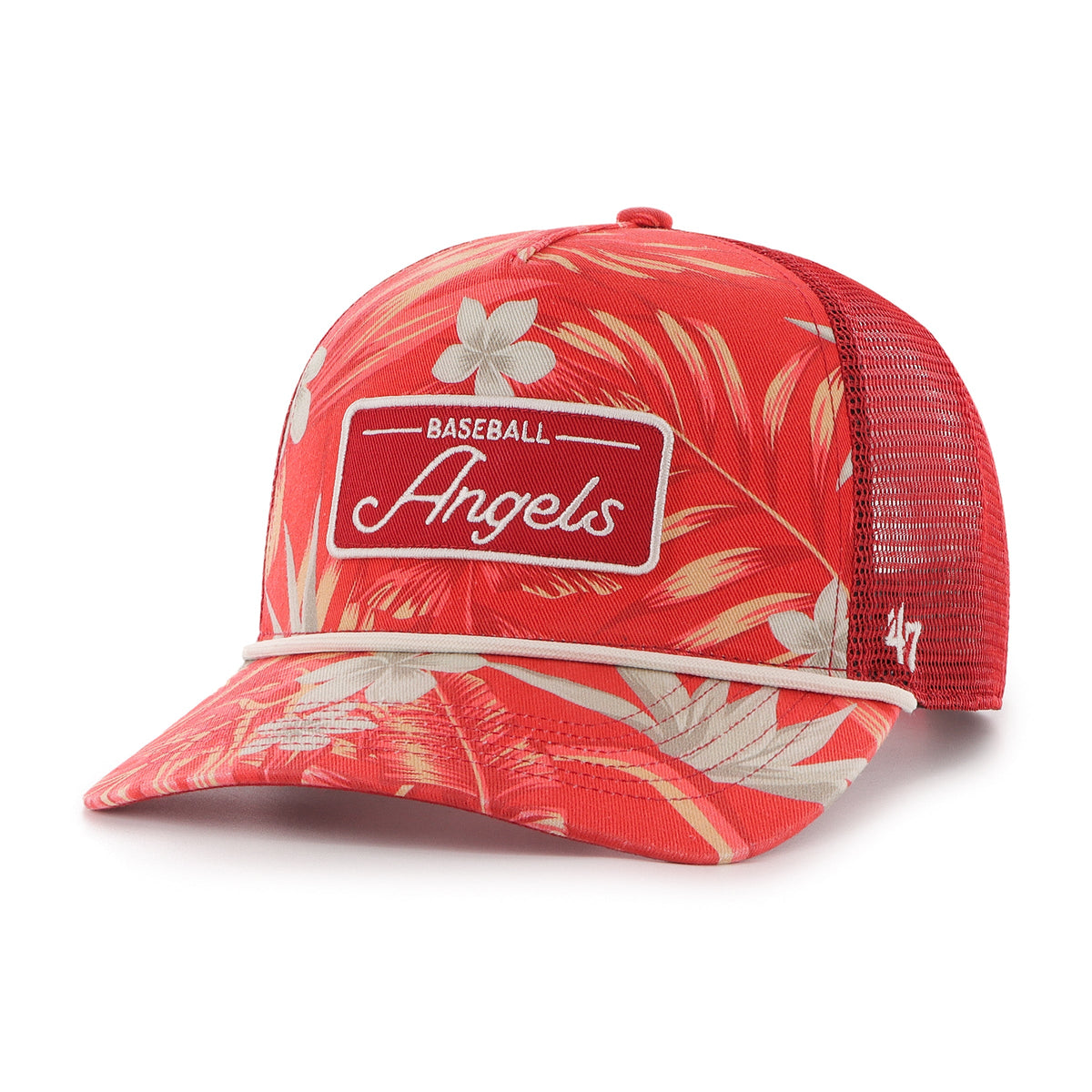 LOS ANGELES ANGELS TROPICALIA PATCH '47 HITCH RED