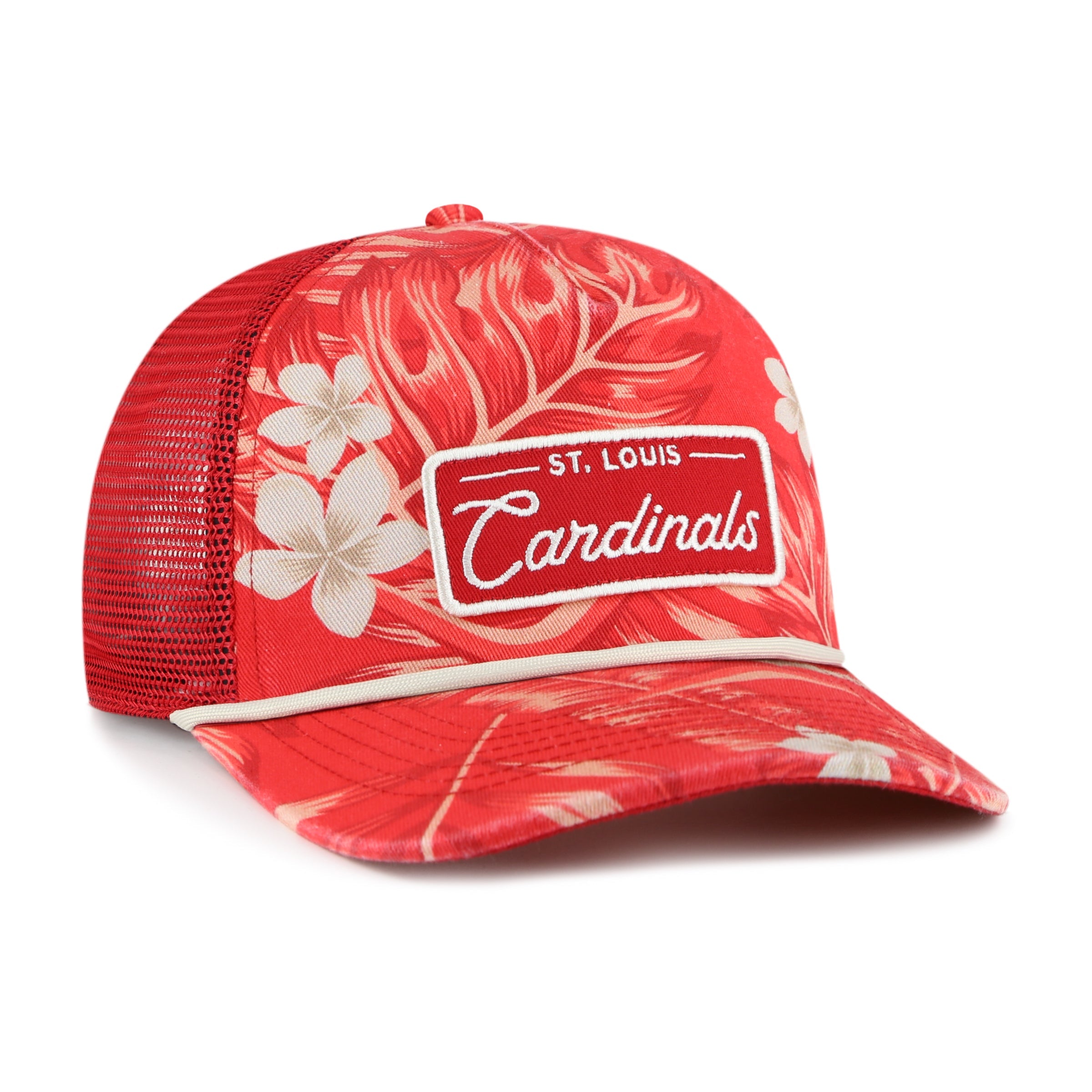 ST. LOUIS CARDINALS TROPICALIA PATCH '47 HITCH RED