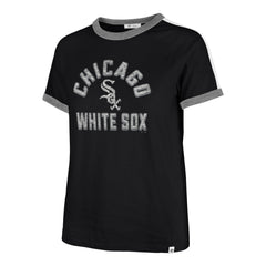 CHICAGO WHITE SOX DOUBLE HEADER SWEET HEAT '47 PEYTON TEE WOMENS FLINT BLACK