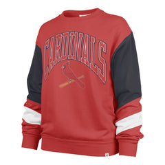 ST. LOUIS CARDINALS DOUBLE HEADER NOVA '47 DORSET PARK CREW WOMENS RACER RED