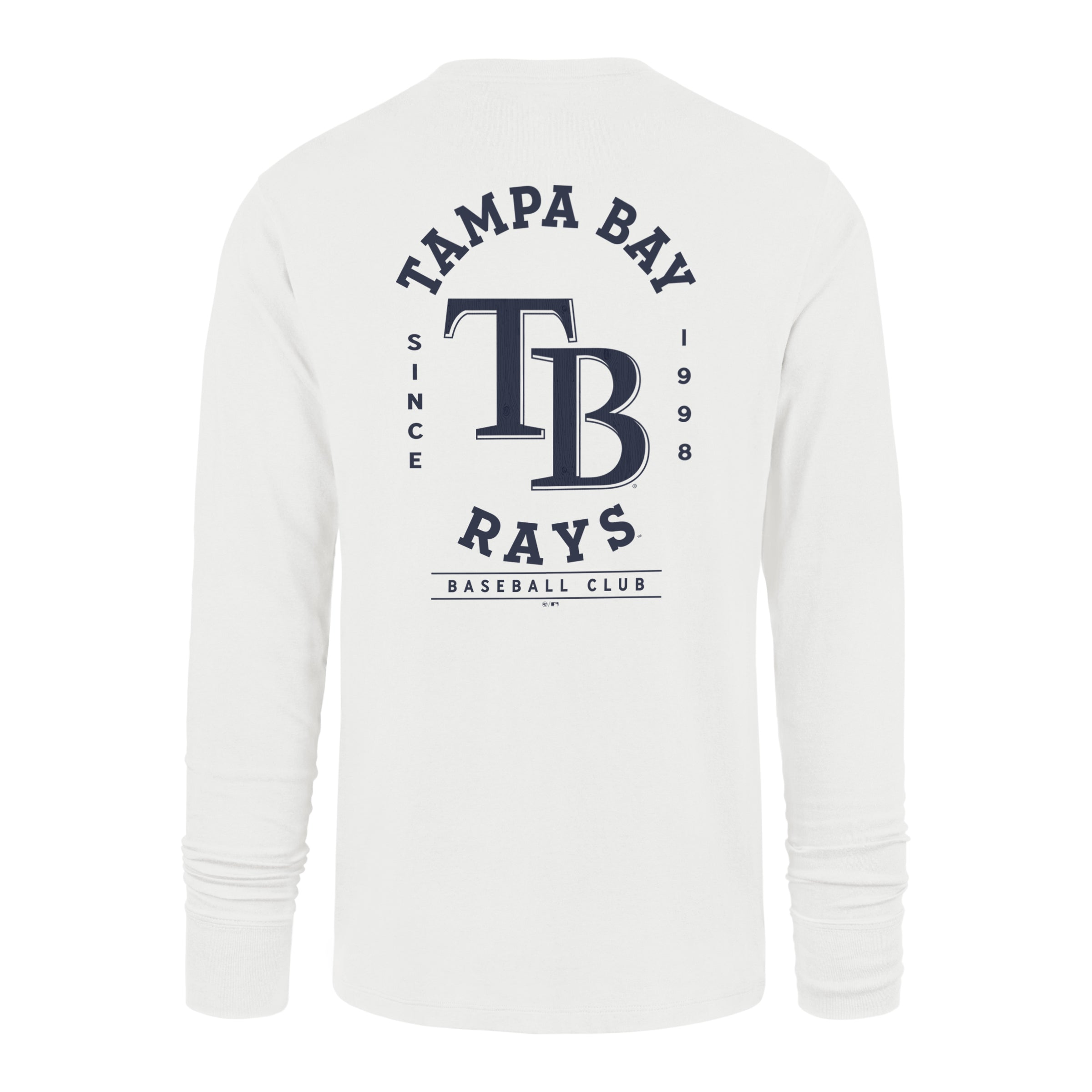 TAMPA BAY RAYS FALL BACK '47 FRANKLIN LONG SLEEVE TEE SANDSTONE