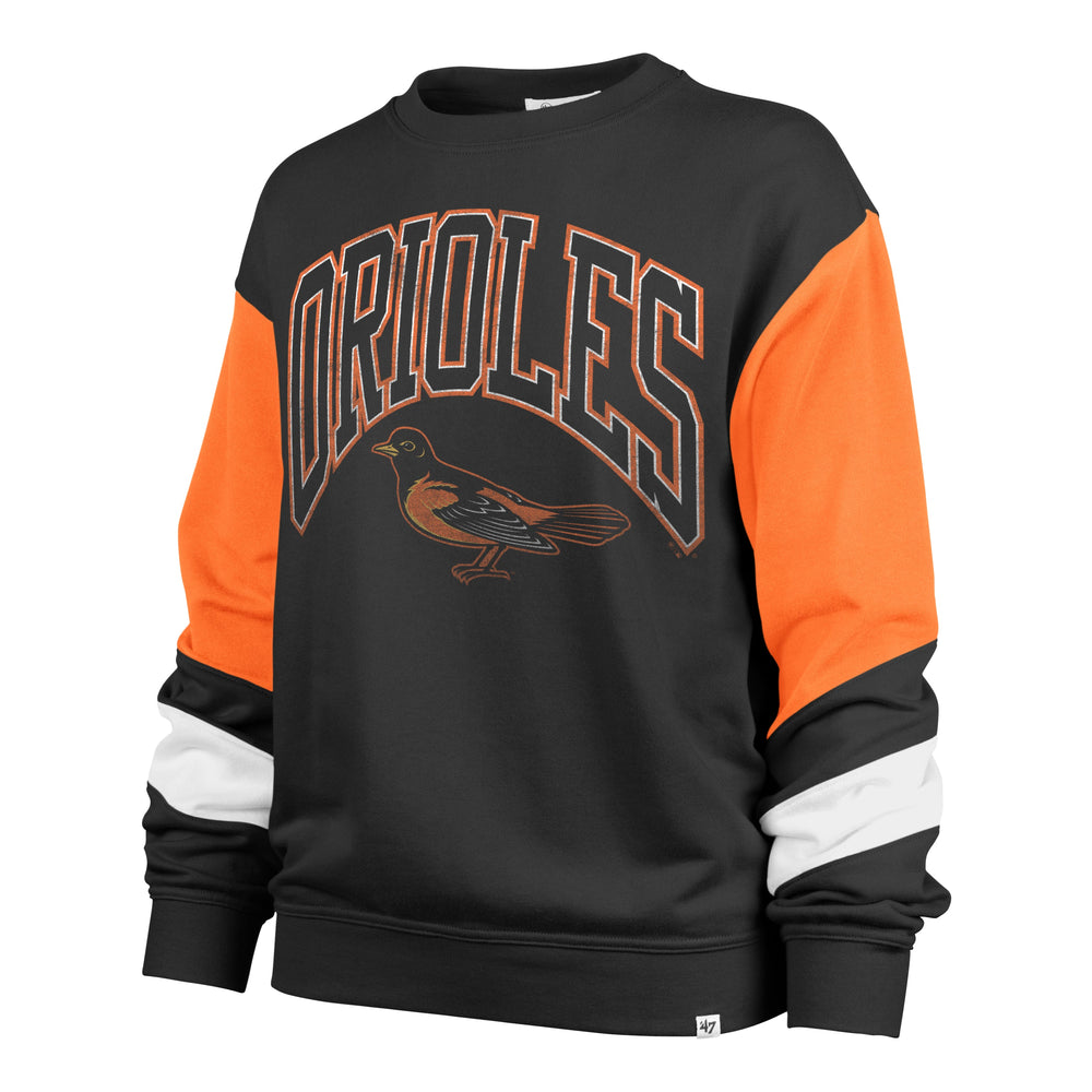 BALTIMORE ORIOLES COOPERSTOWN DOUBLE HEADER NOVA '47 DORSET PARK CREW WOMENS FLINT BLACK