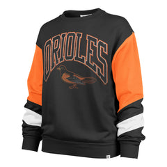 BALTIMORE ORIOLES COOPERSTOWN DOUBLE HEADER NOVA '47 DORSET PARK CREW WOMENS FLINT BLACK