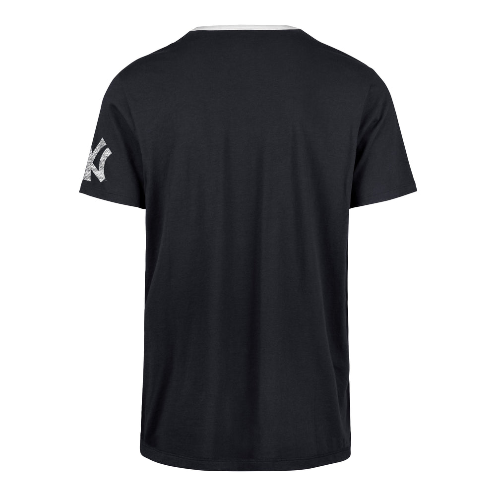 NEW YORK YANKEES COOPERSTOWN DOUBLE HEADER CLOSER '47 PARKER TEE ATLAS BLUE