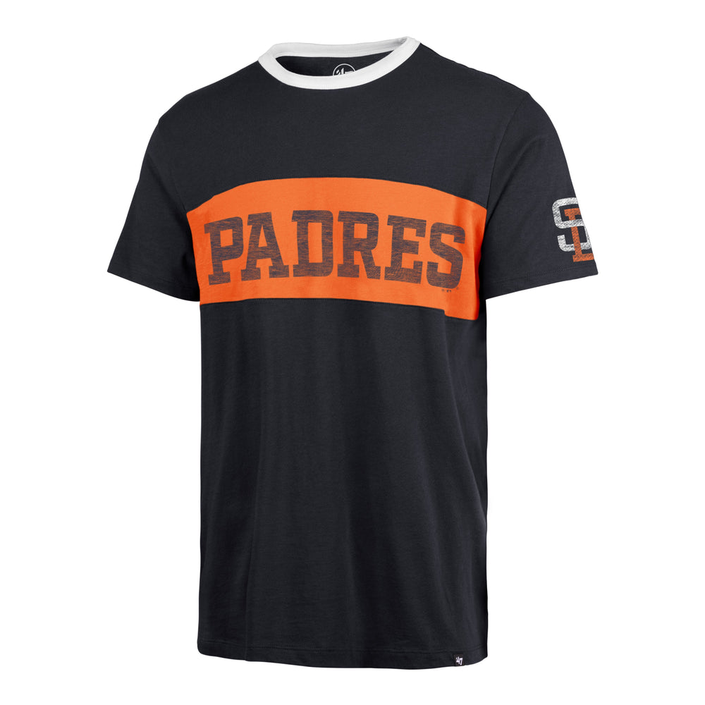 SAN DIEGO PADRES COOPERSTOWN DOUBLE HEADER CLOSER '47 PARKER TEE ATLAS BLUE