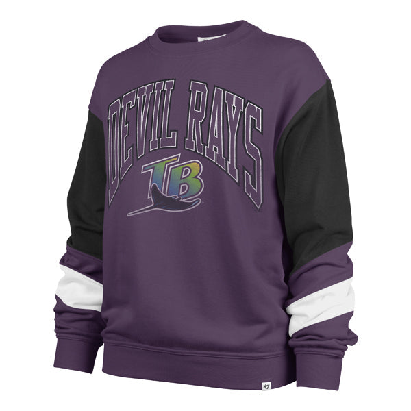 TAMPA BAY RAYS COOPERSTOWN DOUBLE HEADER NOVA '47 DORSET PARK CREW WOMENS REGENT PURPLE