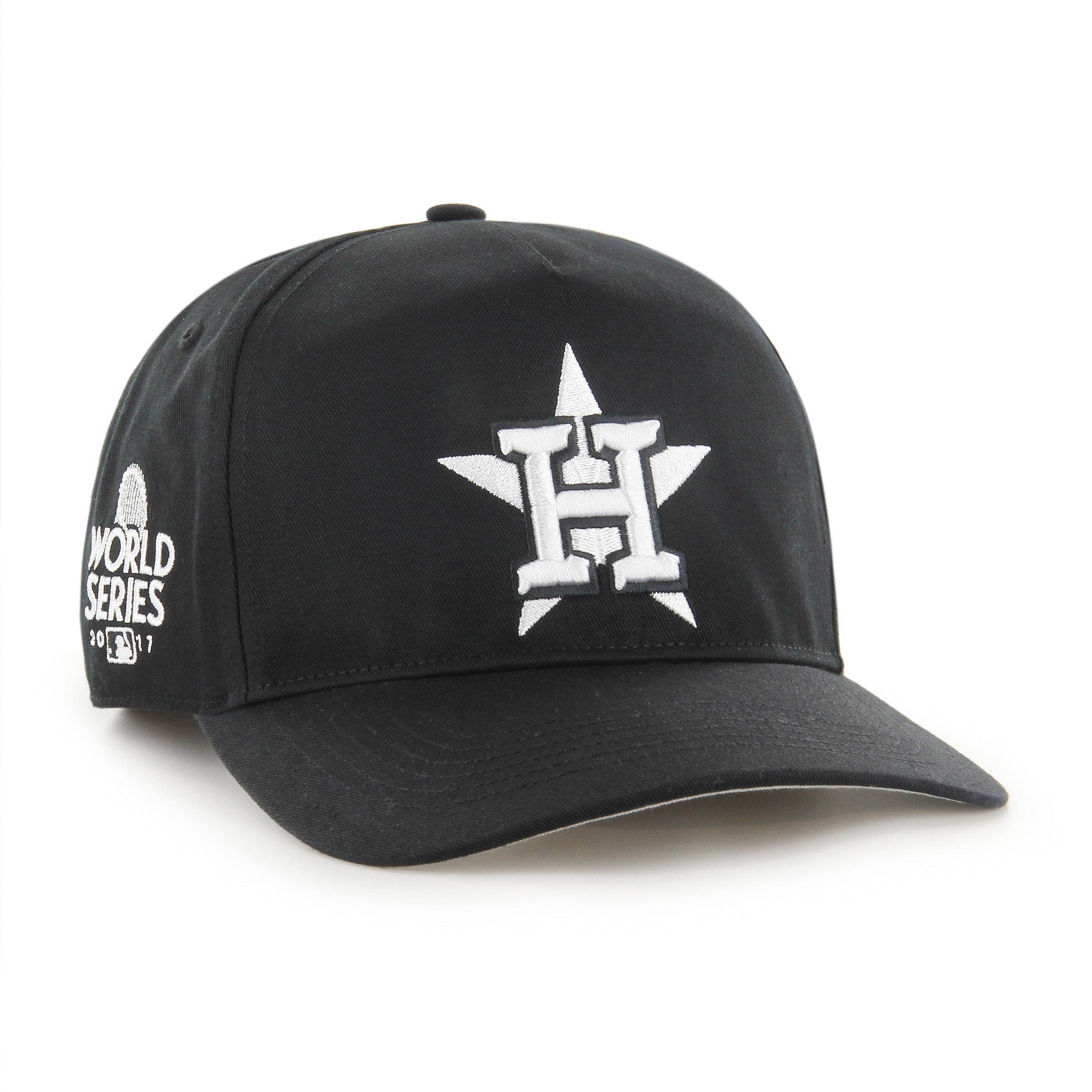 HOUSTON ASTROS COOPERSTOWN WORLD SERIES BLACK & WHITE SURE SHOT '47 HITCH BLACK